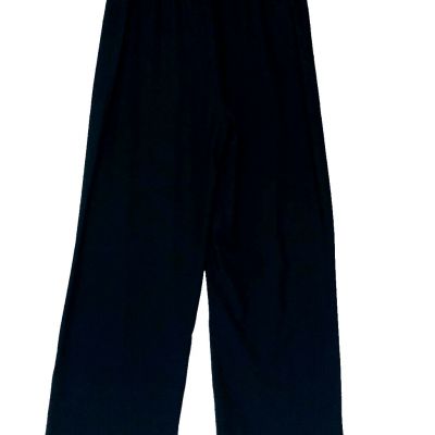 SPANX Black Flare Leg Pants Slacks Women's S Panty Lined Stretch High Rise